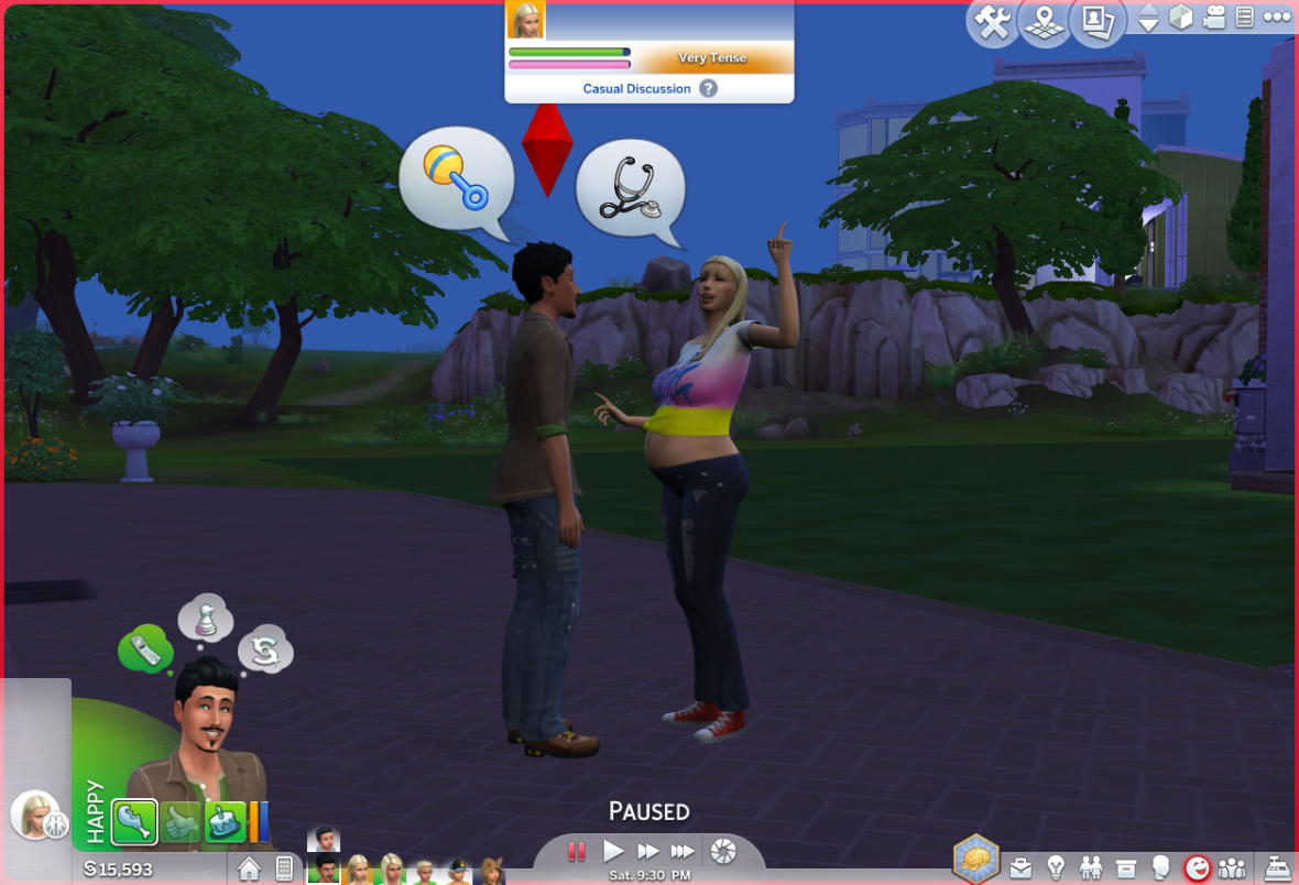 Zaiden tells Rebeca she's having another girl Victoria
