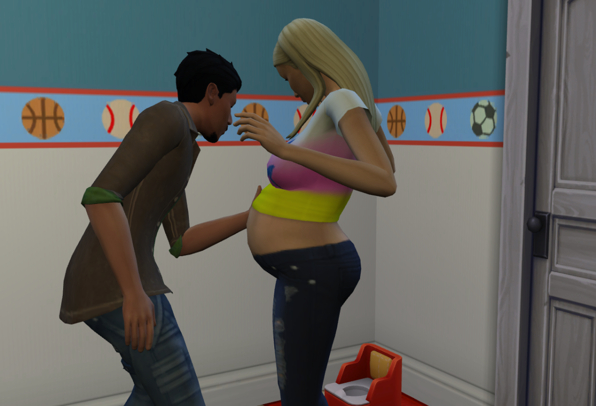 Rebeca is pregnant with...Scott, I think